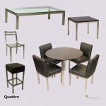 Quattro Tables, Chairs, Stool