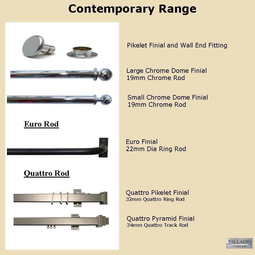 Palladio Curtain Rods Ironcraft