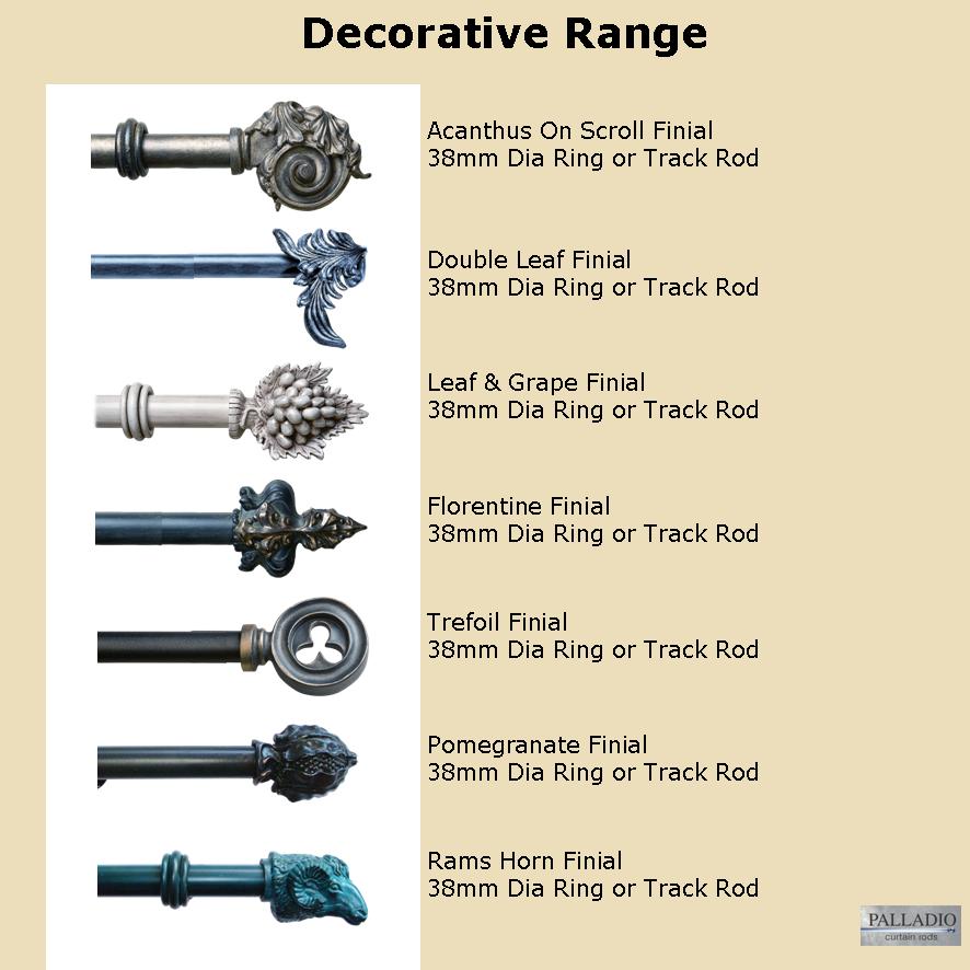 Palladio Curtain Rods Ironcraft